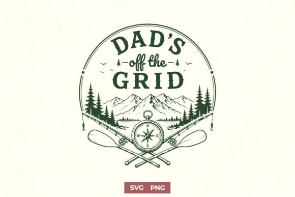 Dad’s Off The Grid SVG Retro Design Review