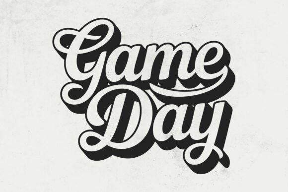 Game Day SVG, Game Day Vibes Svg, Game