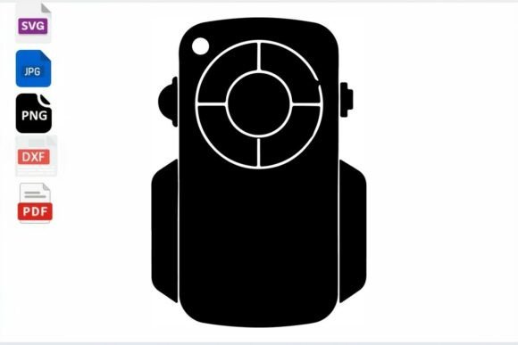 Retro Camcorder SVG Clipart Review