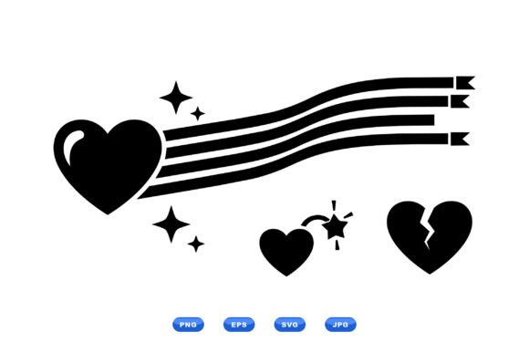 Retro Heart SVG Clipart Pack Review