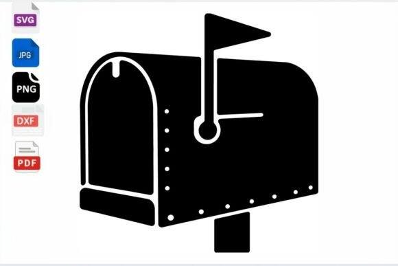 Retro Mailbox SVG Clipart Review