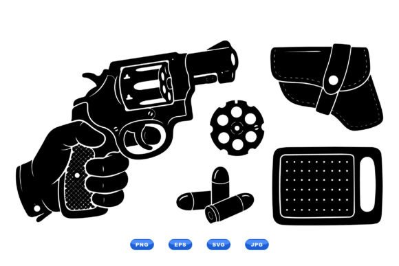 Retro Revolver SVG Collection: A Designer’s Review
