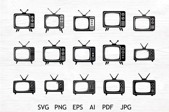 Retro Television SVG Bundle Review