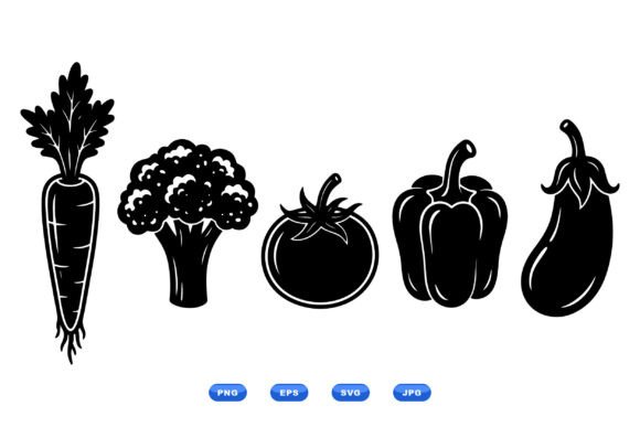 Retro Veggie SVG Icons: A Designer’s Embroidery Review